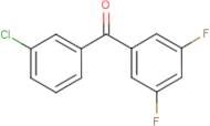 3-Chloro-3',5'-difluorobenzophenone