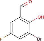 3-Bromo-5-fluoro-2-hydroxybenzaldehyde