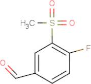 4-Fluoro-3-(methylsulphonyl)benzaldehyde