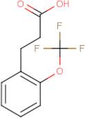 3-[2-(Trifluoromethoxy)phenyl]propanoic acid