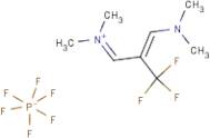 N,N-Dimethyl-N-[(2Z)-3-(dimethylamino)-2-(trifluoromethyl)allylidene]ammonium hexafluorophosphate