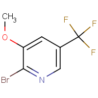 2-Bromo-3-methoxy-5-(trifluoromethyl)pyridine