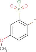 2-Fluoro-5-methoxybenzenesulfonyl chloride