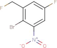 2-Bromo-5-fluoro-3-nitrobenzyl fluoride