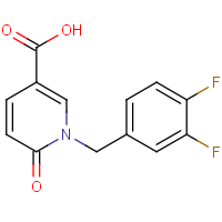 1-[(3,4-Difluorophenyl)methyl]-6-oxo-1,6-dihydropyridine-3-carboxylic acid