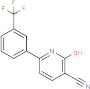 2-Oxo-6-[3-(trifluoromethyl)phenyl]-1,2-dihydropyridine-3-carbonitrile