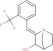 (2Z)-2-{[2-(Trifluoromethyl)phenyl]methylidene}-1-azabicyclo[2.2.2]octan-3-ol