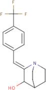 (2Z)-2-{[4-(Trifluoromethyl)phenyl]methylidene}-1-azabicyclo[2.2.2]octan-3-ol