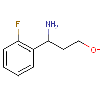 3-Amino-3-(2-fluorophenyl)propan-1-ol