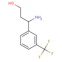 3-Amino-3-[3-(trifluoromethyl)phenyl]propan-1-ol