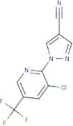 1-[3-Chloro-5-(trifluoromethyl)pyridin-2-yl]-1H-pyrazole-4-carbonitrile