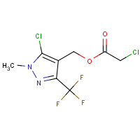 [5-Chloro-1-methyl-3-(trifluoromethyl)-1H-pyrazol-4-yl]methyl 2-chloroacetate