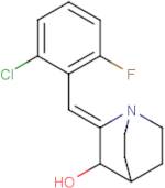 (2Z)-2-[(2-Chloro-6-fluorophenyl)methylidene]-1-azabicyclo[2.2.2]octan-3-ol