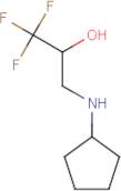 3-(Cyclopentylamino)-1,1,1-trifluoropropan-2-ol