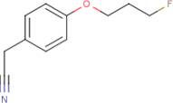 2-[4-(3-Fluoropropoxy)phenyl]acetonitrile