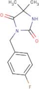 3-[(4-Fluorophenyl)methyl]-5,5-dimethylimidazolidine-2,4-dione