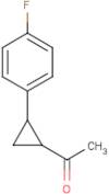 1-[2-(4-Fluorophenyl)cyclopropyl]ethan-1-one