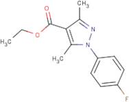 Ethyl 1-(4-fluorophenyl)-3,5-dimethyl-1H-pyrazole-4-carboxylate