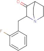 2-[(2-Fluorophenyl)methyl]-1-azabicyclo[2.2.2]octan-3-one