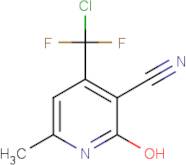 4-(Chlorodifluoromethyl)-2-hydroxy-6-methylpyridine-3-carbonitrile