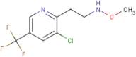 {2-[3-Chloro-5-(trifluoromethyl)pyridin-2-yl]ethyl}(methoxy)amine