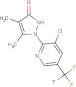 1-[3-Chloro-5-(trifluoromethyl)pyridin-2-yl]-4,5-dimethyl-2,3-dihydro-1H-pyrazol-3-one