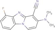 11-(Dimethylamino)-6-fluoro-1,8-diazatricyclo[7.4.0.02,7]trideca-2(7),3,5,8,10,12-hexaene-10-carboni