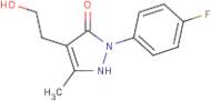 2-(4-Fluorophenyl)-4-(2-hydroxyethyl)-5-methyl-2,3-dihydro-1H-pyrazol-3-one