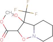 Methyl 3-hydroxy-3-(trifluoromethyl)-hexahydro-2H-[1,2]oxazolo[2,3-a]pyridine-2-carboxylate