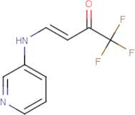 (3E)-1,1,1-Trifluoro-4-[(pyridin-3-yl)amino]but-3-en-2-one