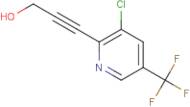 3-[3-Chloro-5-(trifluoromethyl)pyridin-2-yl]prop-2-yn-1-ol