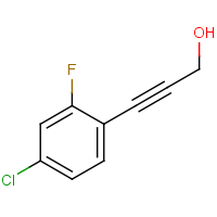 3-(4-Chloro-2-fluorophenyl)prop-2-yn-1-ol