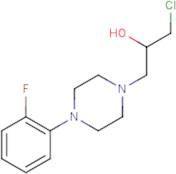 1-Chloro-3-[4-(2-fluorophenyl)piperazin-1-yl]propan-2-ol