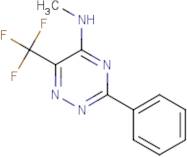 N-Methyl-3-phenyl-6-(trifluoromethyl)-1,2,4-triazin-5-amine