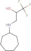 3-(Cycloheptylamino)-1,1,1-trifluoropropan-2-ol