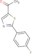 1-[2-(4-Fluorophenyl)-1,3-thiazol-5-yl]ethan-1-one