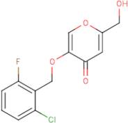 5-[(2-Chloro-6-fluorophenyl)methoxy]-2-(hydroxymethyl)-4H-pyran-4-one