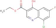 Ethyl 8-chloro-6-fluoro-4-hydroxyquinoline-3-carboxylate