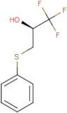 (2S)-1,1,1-Trifluoro-3-(phenylsulfanyl)propan-2-ol