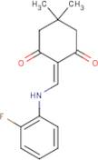 2-{[(2-Fluorophenyl)amino]methylidene}-5,5-dimethylcyclohexane-1,3-dione