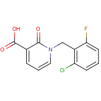 1-[(2-Chloro-6-fluorophenyl)methyl]-2-oxo-1,2-dihydropyridine-3-carboxylic acid