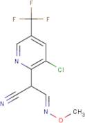 (3E)-2-[3-Chloro-5-(trifluoromethyl)pyridin-2-yl]-3-(methoxyimino)propanenitrile