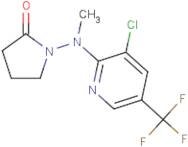 1-{[3-Chloro-5-(trifluoromethyl)pyridin-2-yl](methyl)amino}pyrrolidin-2-one