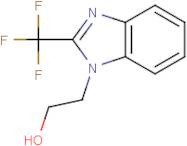 2-[2-(Trifluoromethyl)-1H-1,3-benzodiazol-1-yl]ethan-1-ol
