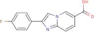 2-(4-Fluorophenyl)imidazo[1,2-a]pyridine-6-carboxylic acid