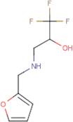 1,1,1-Trifluoro-3-{[(furan-2-yl)methyl]amino}propan-2-ol