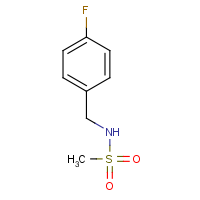 N-[(4-Fluorophenyl)methyl]methanesulfonamide