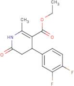 Ethyl 4-(3,4-difluorophenyl)-2-methyl-6-oxo-1,4,5,6-tetrahydropyridine-3-carboxylate