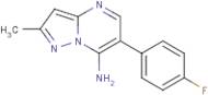 6-(4-Fluorophenyl)-2-methylpyrazolo[1,5-a]pyrimidin-7-amine