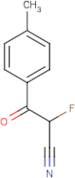 2-Fluoro-3-(4-methylphenyl)-3-oxopropanenitrile
